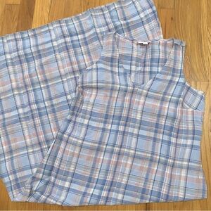 J. Jill Love Linen 100% Linen Women’s Maxi Dress Sleeveless